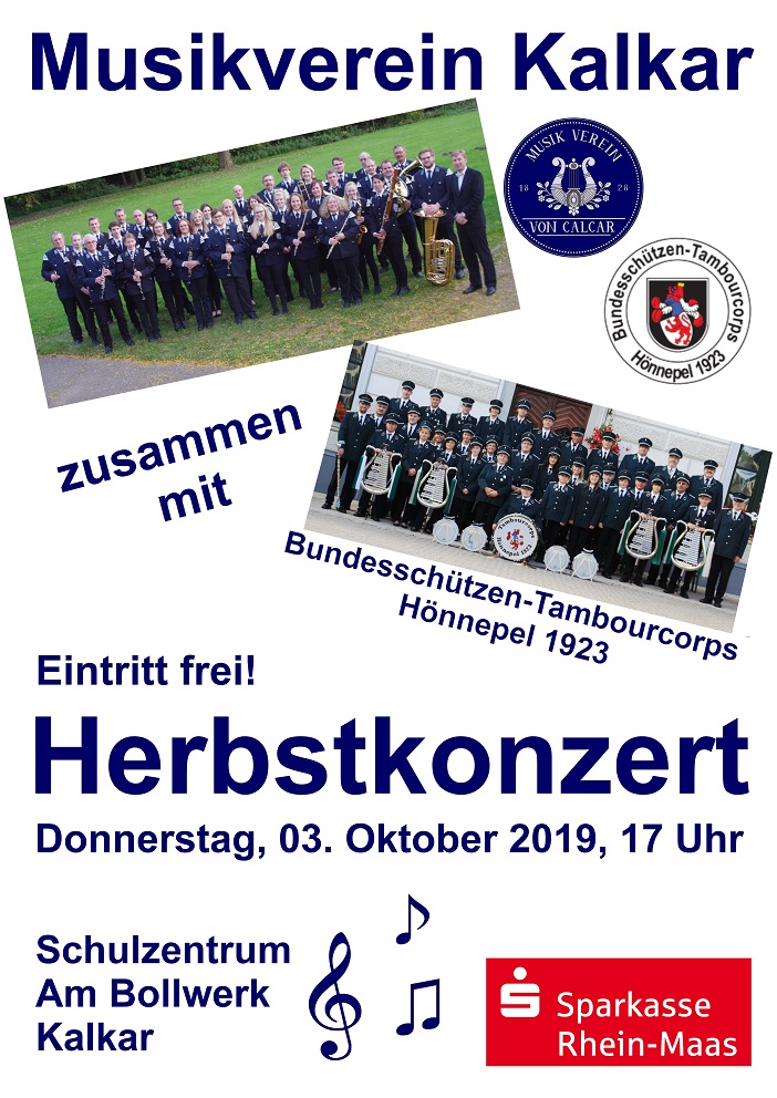 2019 Plakat Herbstkonzert